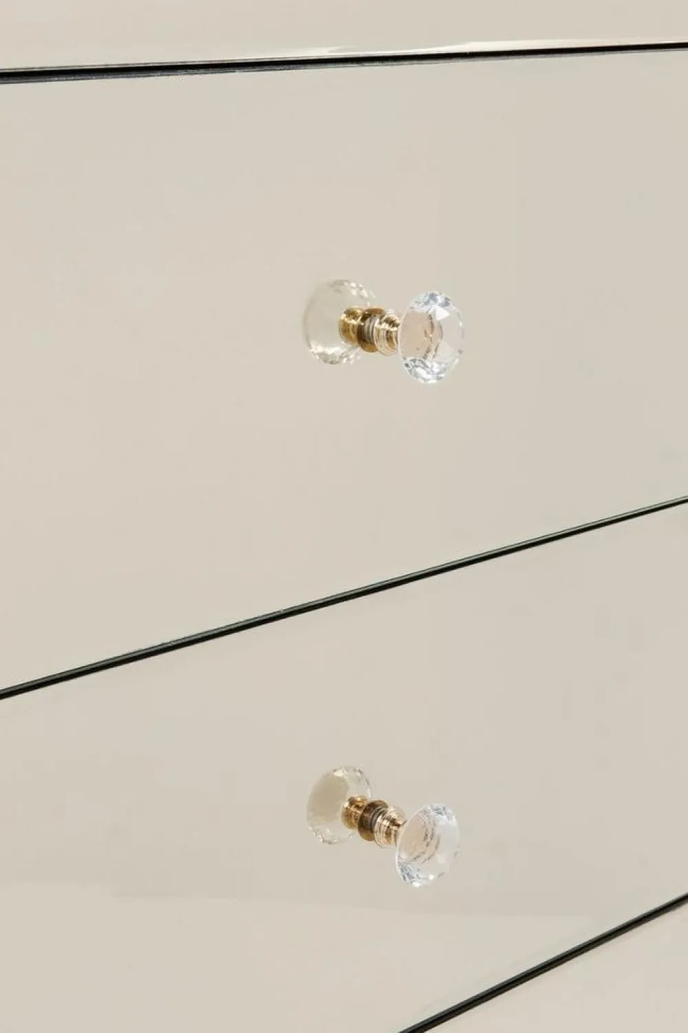 KARE Design Senkit|Olohuone*Luxury Pearl Korkea Lipasto, 5 Laatikkoa, Peililasia