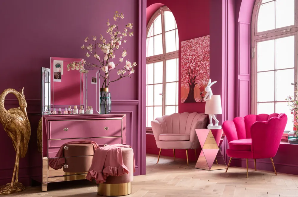 KARE Design Senkit|Olohuone*Luxury Pearl Lipasto, 3 Laatikkoa, Peililasia