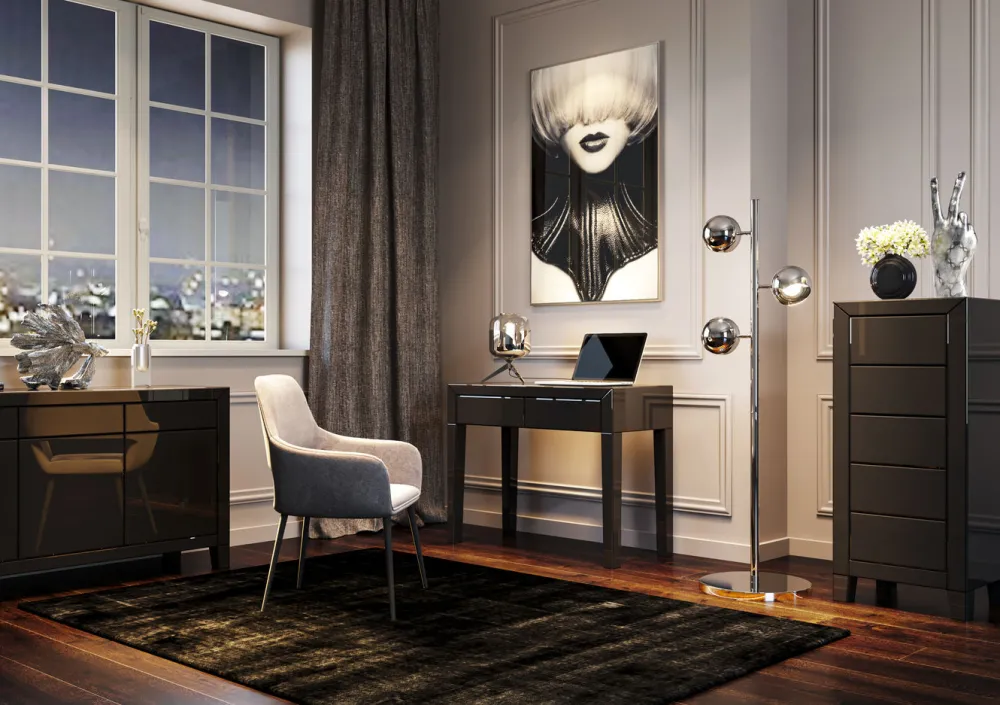 KARE Design Senkit|Lipastot*Luxury Push Korkea Lipasto 5 Laatikkoa, Harmaa