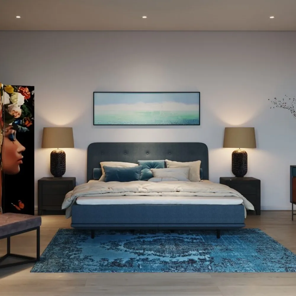 KARE Design Yöpöydät*Luxury Push Pieni Lipasto 2 Laatikkoa, Harmaa