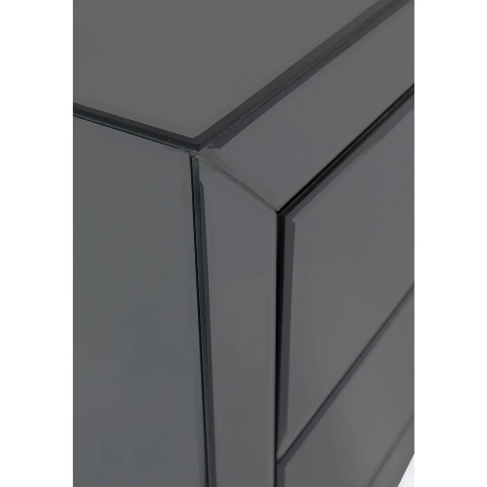 KARE Design Yöpöydät*Luxury Push Pieni Lipasto 2 Laatikkoa, Harmaa