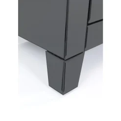 KARE Design Yöpöydät*Luxury Push Pieni Lipasto 2 Laatikkoa, Harmaa