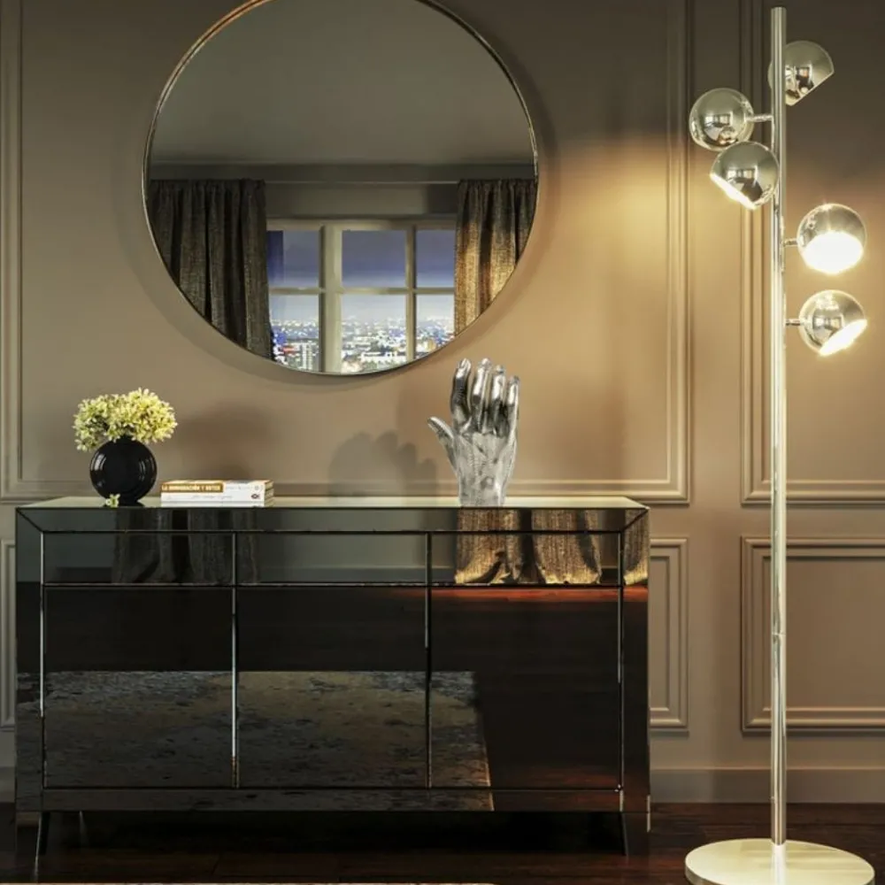 KARE Design Senkit|Olohuone*Luxury Push Senkki, Harmaa