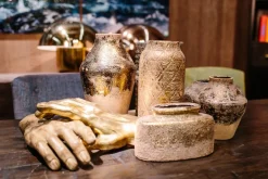 KARE Design Koriste-Esineet*Mano Deko Koriste-esine, Kulta 35cm