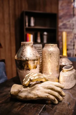 KARE Design Koriste-Esineet*Mano Deko Koriste-esine, Kulta 35cm