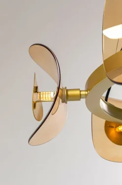 KARE Design Riippuvalaisimet*Mariposa Riippuvalaisin Messinki Ø81cm