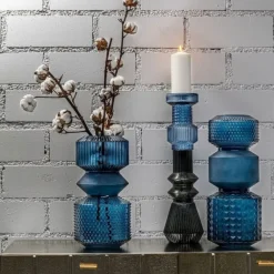 KARE Design Maljakot*Marvelous Duo Blue Maljakko 42cm