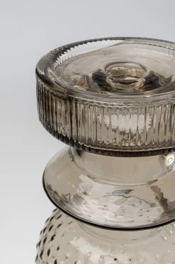 KARE Design Lyhdyt|Kynttilänjalat*Marvelous Duo Kynttilänjalka, Ruskea-harmaa 49cm