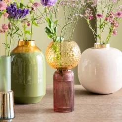 KARE Design Maljakot|Olohuone*Marvelous Duo Yellow Purple Maljakko 31cm