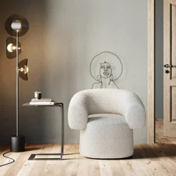 KARE Design Nojatuolit*Maye Pyörivä Nojatuoli, Kermanvärinen