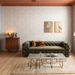 KARE Design Sohvapöydät*Meander Sohvapöytä, Kulta 140x80cm