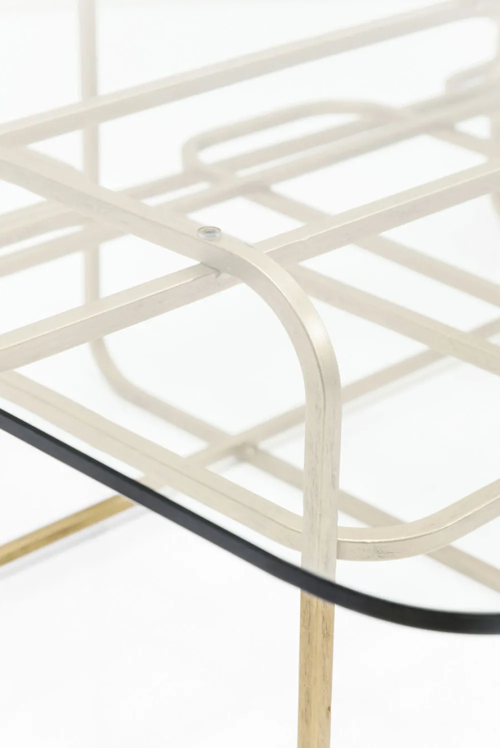 KARE Design Sohvapöydät*Meander Sohvapöytä, Kulta 140x80cm