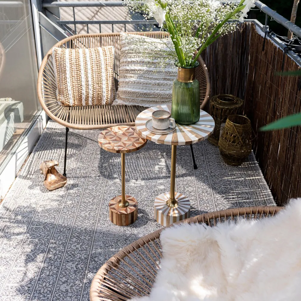 KARE Design Matot*Medaillon Matto Ulkokäyttöön 160x230cm