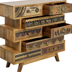 KARE Design Senkit|Olohuone*Menorca Butterfly Lipasto Massiivi Mangopuu 65x65cm