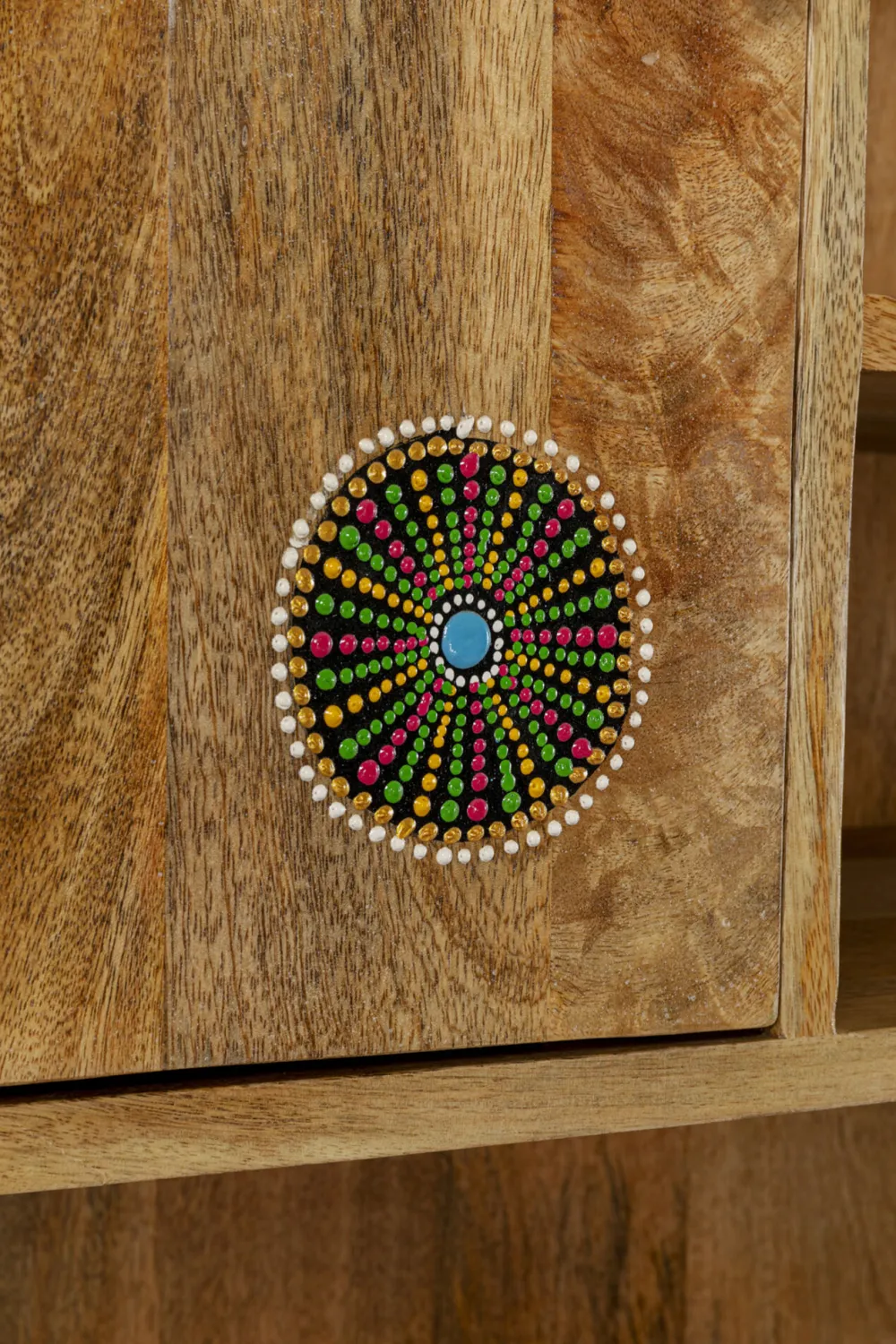 KARE Design Olohuone|Hyllyt*Menorca Kirjahylly Massiivi Mangopuu 90x193cm