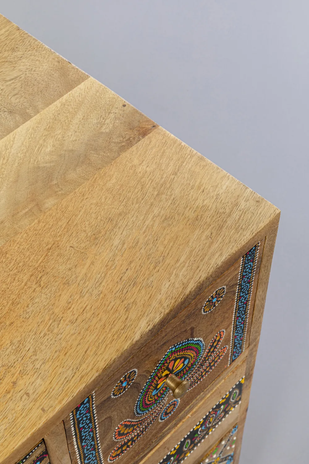 KARE Design Senkit|Olohuone*Menorca Lipasto Massiivi Mangopuu 115x80cm