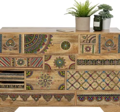 KARE Design Senkit|Olohuone*Menorca Lipasto Massiivi Mangopuu 115x80cm