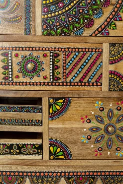 KARE Design Senkit|Olohuone*Menorca Lipasto Massiivi Mangopuu 115x80cm