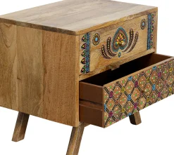 KARE Design Yöpöydät*Menorca Yöpöytä Massivi Mangopuu 50x46cm