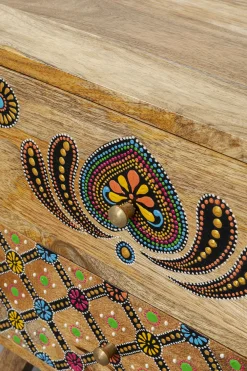 KARE Design Yöpöydät*Menorca Yöpöytä Massivi Mangopuu 50x46cm