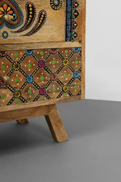 KARE Design Yöpöydät*Menorca Yöpöytä Massivi Mangopuu 50x46cm