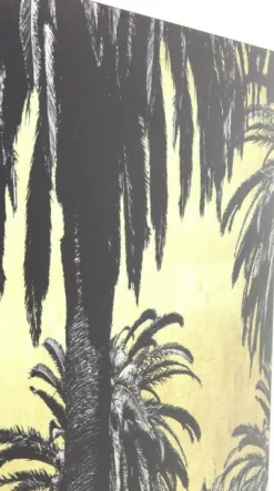 KARE Design Taulut*Metallic Palms Palmut Lasitaulu 180x120cm
