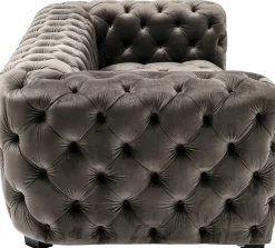 KARE Design Sohvat*Metropol Sohva 3-istuttava, Harmaa 238cm