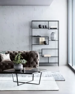 KARE Design Sohvat*Metropol Sohva 3-istuttava, Harmaa 238cm