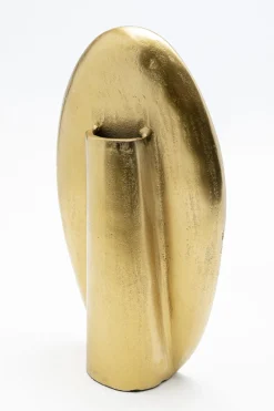 KARE Design Maljakot*Mezzo Volto Maljakko, Kulta 35cm