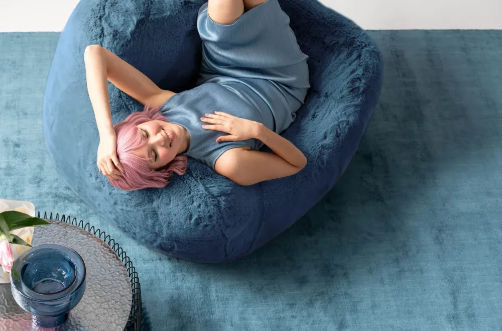 KARE Design Olohuone|Nojatuolit*Mika Blue Nojatuoli Sininen