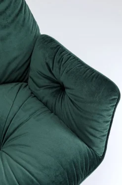 KARE Design Tuolit*Mila Tuoli Käsinojilla Vihreä