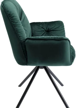 KARE Design Tuolit*Mila Tuoli Käsinojilla Vihreä