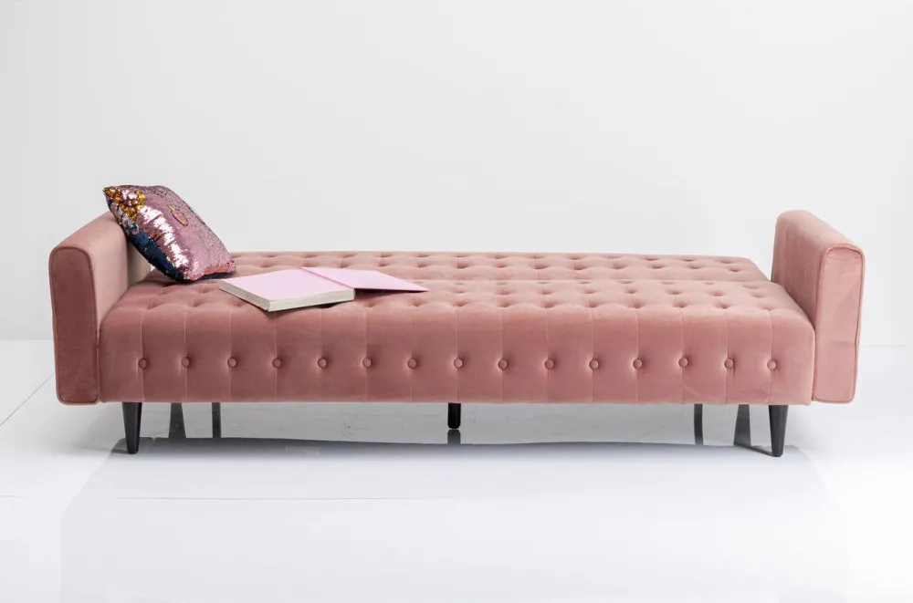 KARE Design Sohvat*Milchbar Mauve Vuodesohva 219cm