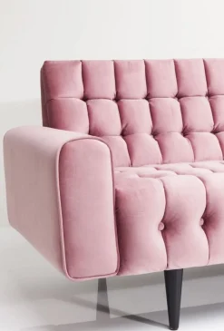 KARE Design Sohvat*Milchbar Sohva 3-istuttava, Samettia, Mauve