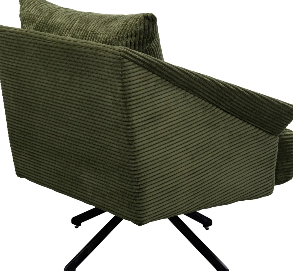 KARE Design Nojatuolit*Milo Kääntyvä Nojatuoli Vihreä