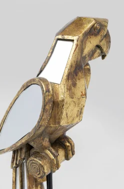 KARE Design Koriste-Esineet*Mirrored Parrot Papukaija Seinäkoriste 53cm