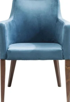 KARE Design Tuolit*Mode Velvet Tuoli Käsinojilla, Petrooli