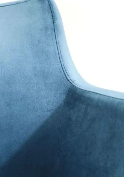 KARE Design Tuolit*Mode Velvet Tuoli Käsinojilla, Petrooli