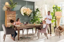 KARE Design Tuolit*Mode Velvet Tuoli Käsinojilla, Harmaa