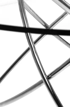 KARE Design Pöydät*Molekular Pöytä, Hopea Ø120cm