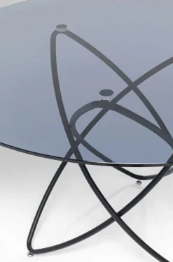 KARE Design Pöydät*Molekular Pöytä, Musta Ø120cm