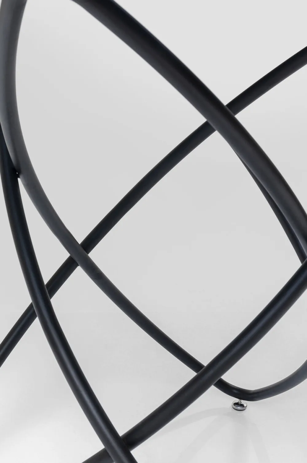 KARE Design Pöydät*Molekular Pöytä, Musta Ø120cm