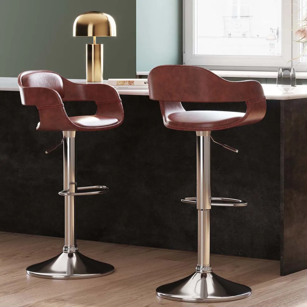 KARE Design Baarituolit*Monaco Nougat Baarituoli