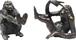 KARE Design Kirjatuet*Monkey Apina Kirjatuet (2/Setti)