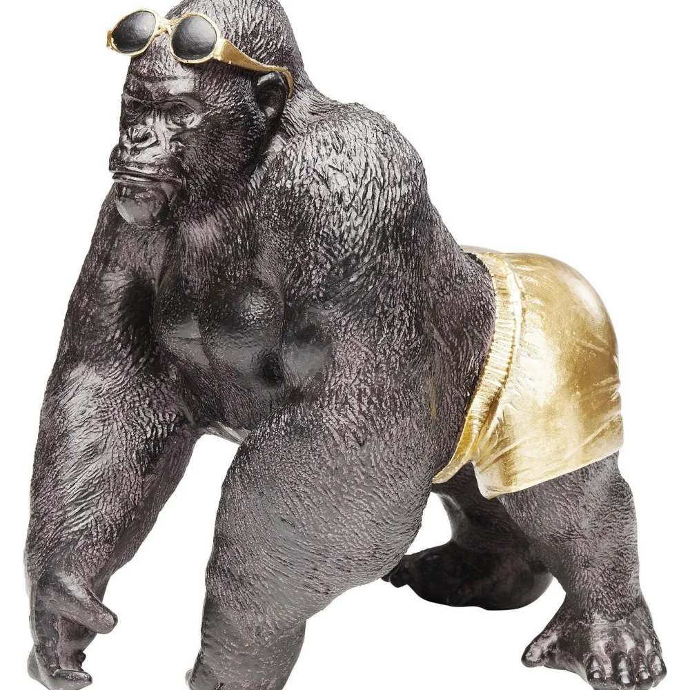 KARE Design Koriste-Esineet*Monkey Beach Gorilla Koriste-esine 20cm