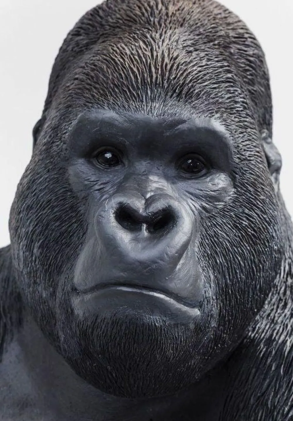 KARE Design Jalalliset Koriste-Esineet*Monkey Gorilla Side XL Gorilla Koriste-esine, Figuuri, Musta 76cm