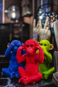 KARE Design Säästölippaat*Monkey Iwazaru Apina Säästölipas, Lime