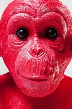 KARE Design Säästölippaat*Monkey Kikazaru Apina Säästölipas, Punainen