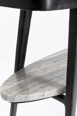 KARE Design Konsolipöydät Ja Sivupöydät*Montagna Konsolipöytä, Sivupöytä, Marmoria Ja Metallia 135cm