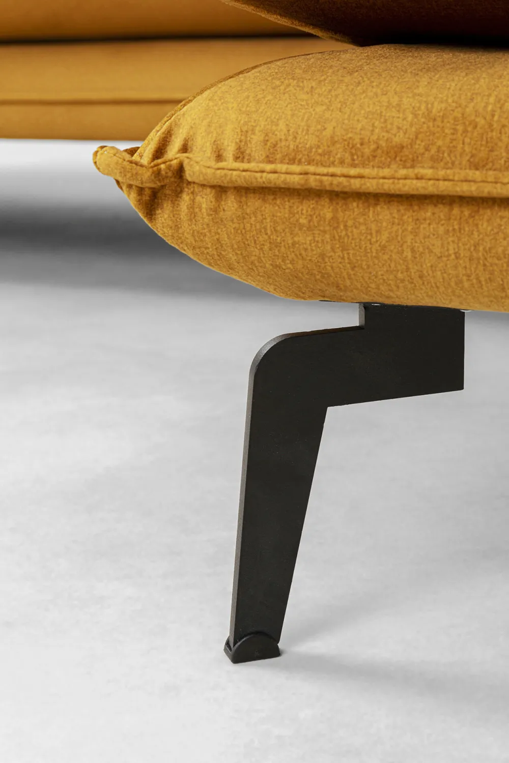 KARE Design Olohuone|Kulmasohvat*Monza Kulmasohva - Samettia, Curry, Oikea 296cm